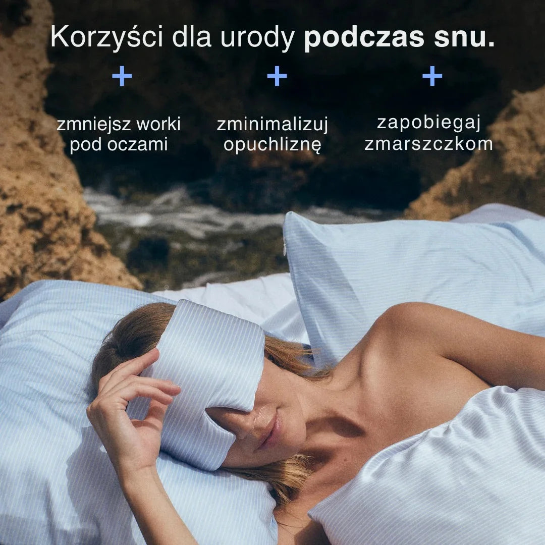 SleepMask™ – Maske für tiefen Schlaf aus Seide - Centrum Ulgi