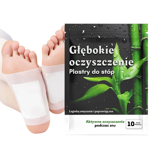 Detox-Pflaster für die Füße - Centrum Ulgi