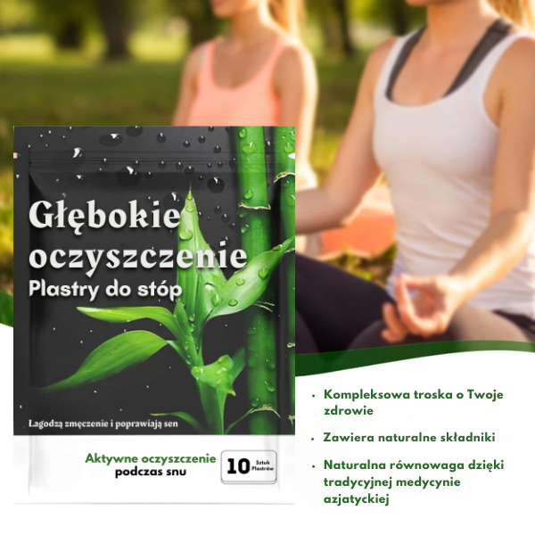 Detox-Pflaster für die Füße - Centrum Ulgi