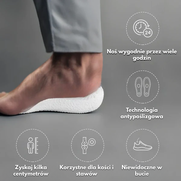 ComfyStep™ Orthopedic Height-Increasing Insoles - Relief Center