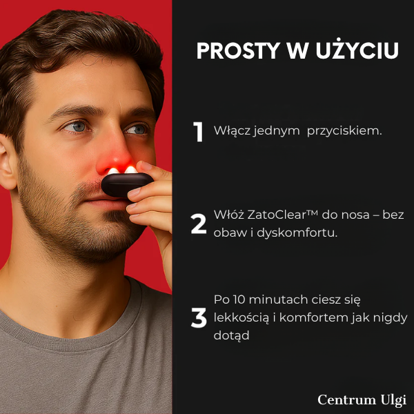 ZatoClear™ - Red Light Sinus Therapy - Relief Center