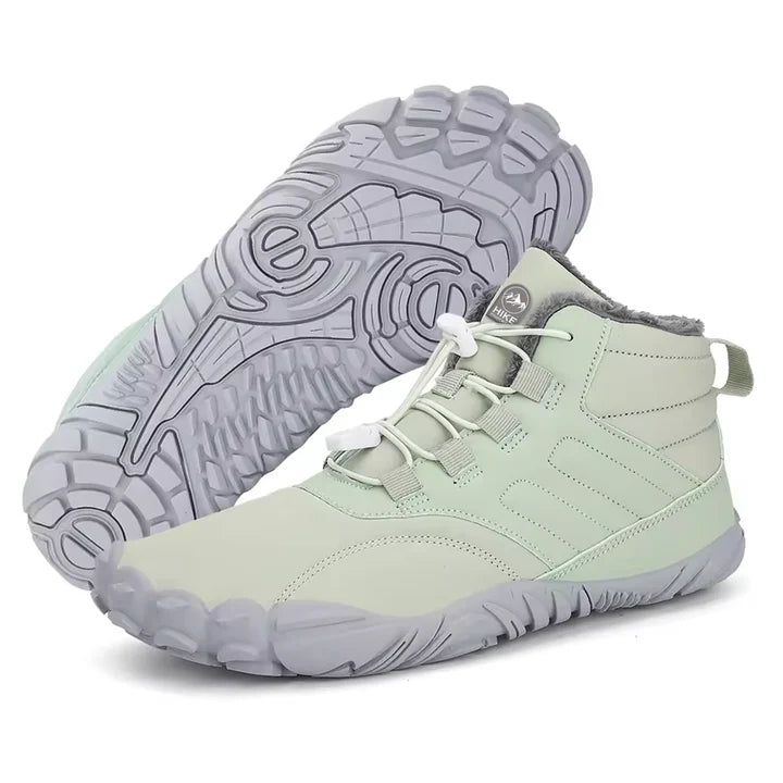 Non-slip and waterproof barefoot winter boots