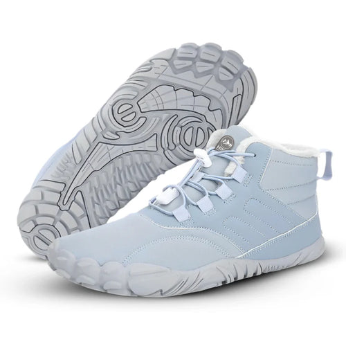 Non-slip and waterproof barefoot winter boots