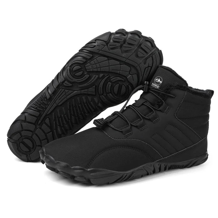 Non-slip and waterproof barefoot winter boots